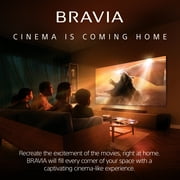 Sony 85” class BRAVIA 7 Mini LED QLED 4K HDR Smart Google TV K785XR70, 2024 Model