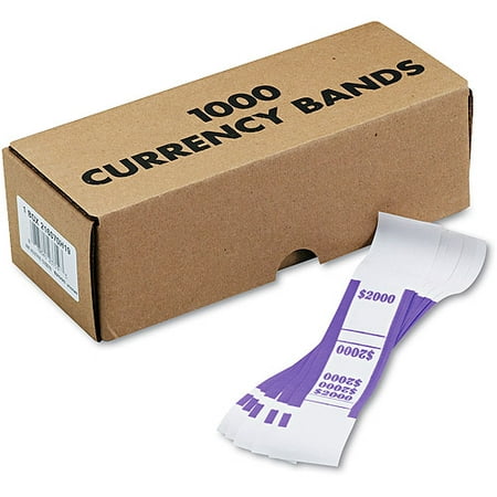 MMF Industries Self-Adhesive Currency Straps (Best Currency For Jordan)