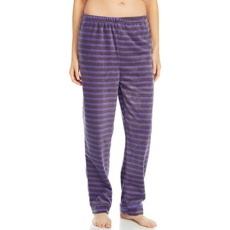 

Leveret Womens Fleece Pants Purple & Grey XL