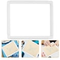 thumbnail image 3 of Embroidery Hoop for DIY Cross Stitch Frame Made of PVC White Color Easy to Assemble and Store, 3 of 7