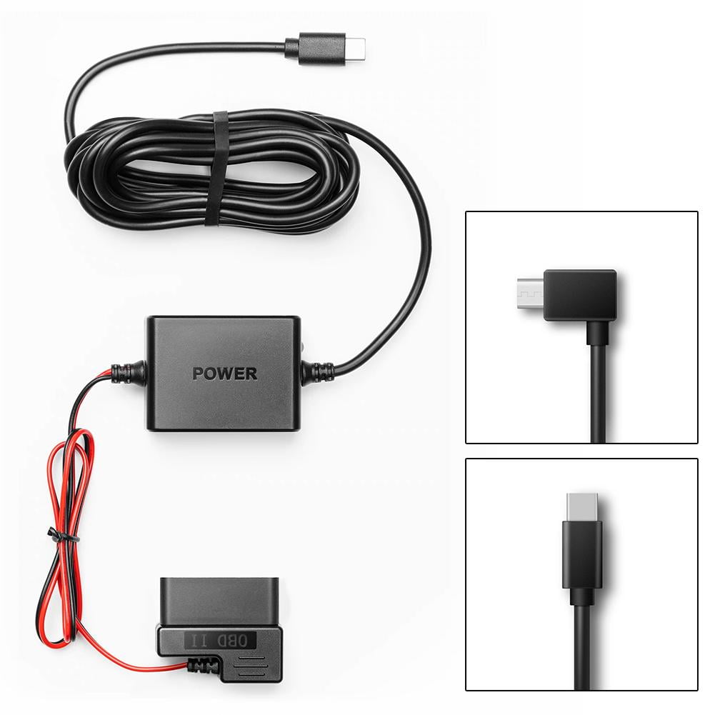 70mai Hardwire Kit for Dash Cam, 24H Parking Monitor Cable with