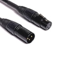 thumbnail image 4 of Cable XLR de 3 pines, cable de altavoz balanceado macho a hembra, paquete de 2, 4 of 6