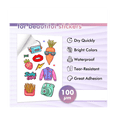 thumbnail image 4 of 24 Sheets Vinyl Sticker Paper for Inkjet Printer - Printable Glossy Sticker Paper and Holographic Laminate Sheets, 4 of 8