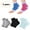 5 Pair, variant on MODANU 2 Pairs Moisturizing Gel Socks, Toeless Spa Gel Soften Socks for Foot Care Treatment, Cracked Heels, Dry Feet, Foot Calluses (Blue&Pink)