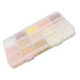 thumbnail image 3 of Jewelry Making Beads,Glass Seed Beads 15 Color Glass Seed Beads Small Beads Kit Smooth Operation, 3 of 12