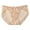 Pink, variant on fatyb Panties for Women Lace Cute Seamless Underwear Mesh No Show Stretch Plain Ladies Bikini Briefs