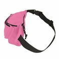 thumbnail image 4 of Small Waist Bag Pack Crossbody Fanny Pack with 3-Zipper Pockets Hands-Free Phone Bag, 4 of 8