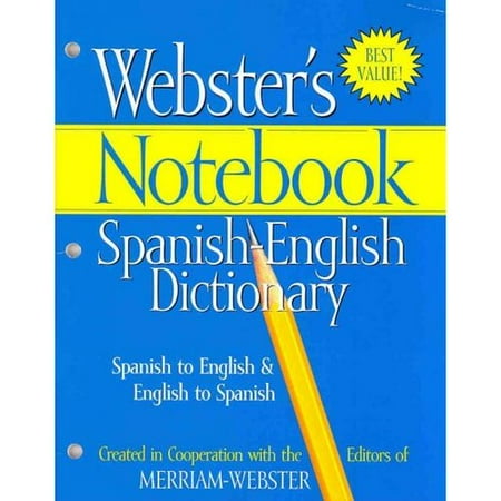 Webster's Notebook Spanish-English Dictionary