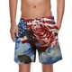 thumbnail image 2 of Pantalones Cortos de Cintura Elástica para Hombre, Día de la Independencia de los Estados Unidos, Pantalones Cortos de Bolsillo para Deportes de Playa, 2 of 5