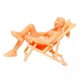 thumbnail image 1 of Figuras De 2x1/64, Muñeco De Personaje Sin Pintar Para Accesorios De Paisaje DIY, Decoración, Hombre Reclinable, 1 of 8
