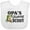AA-White, variant on Inktastic Opa's Fishing Buddy Boys Baby Bib
