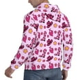 thumbnail image 6 of Fotbe Men's Hoodie with Retro Cowgirl Pattern - Kangaroo Pocket Pullover Hooded Sweatshirt, Perfect for Daily Wear, Travel, and Home-Large, 6 of 7