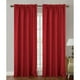 Orient Blackout 54 x 90 in. Rod Pocket Curtain Panel, Red - Walmart.com