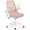 Pink, variant on LYYHTY Mesh Office Chair, Ergonomic Desk Chair with Flip-up Arms & Lumbar Support, Height Adjustable Swivel Computer Chair with High Back for Home Office (Black)