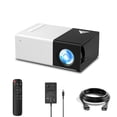 thumbnail image 1 of Proyector portátil KHQ Mini 170ml 1080P WiFi con altavoz negro, 1 of 6