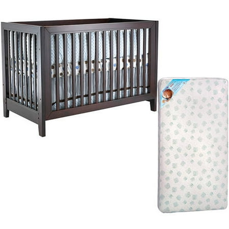 Sorelle Jordan Fixed-Side Crib with Bonus Mattress