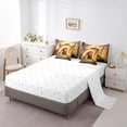thumbnail image 3 of YST Ensemble de Literie 7 Pcs Lion, Taille Très Grand, Polyester, 3 of 4