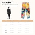 thumbnail image 3 of Fotbe Colorful Fishing Boats Pantalones de Pijama para Mujer, Pantalones de Dormir, Pantalones Pj con Cordón y Bolsillos-Medium, 3 of 6