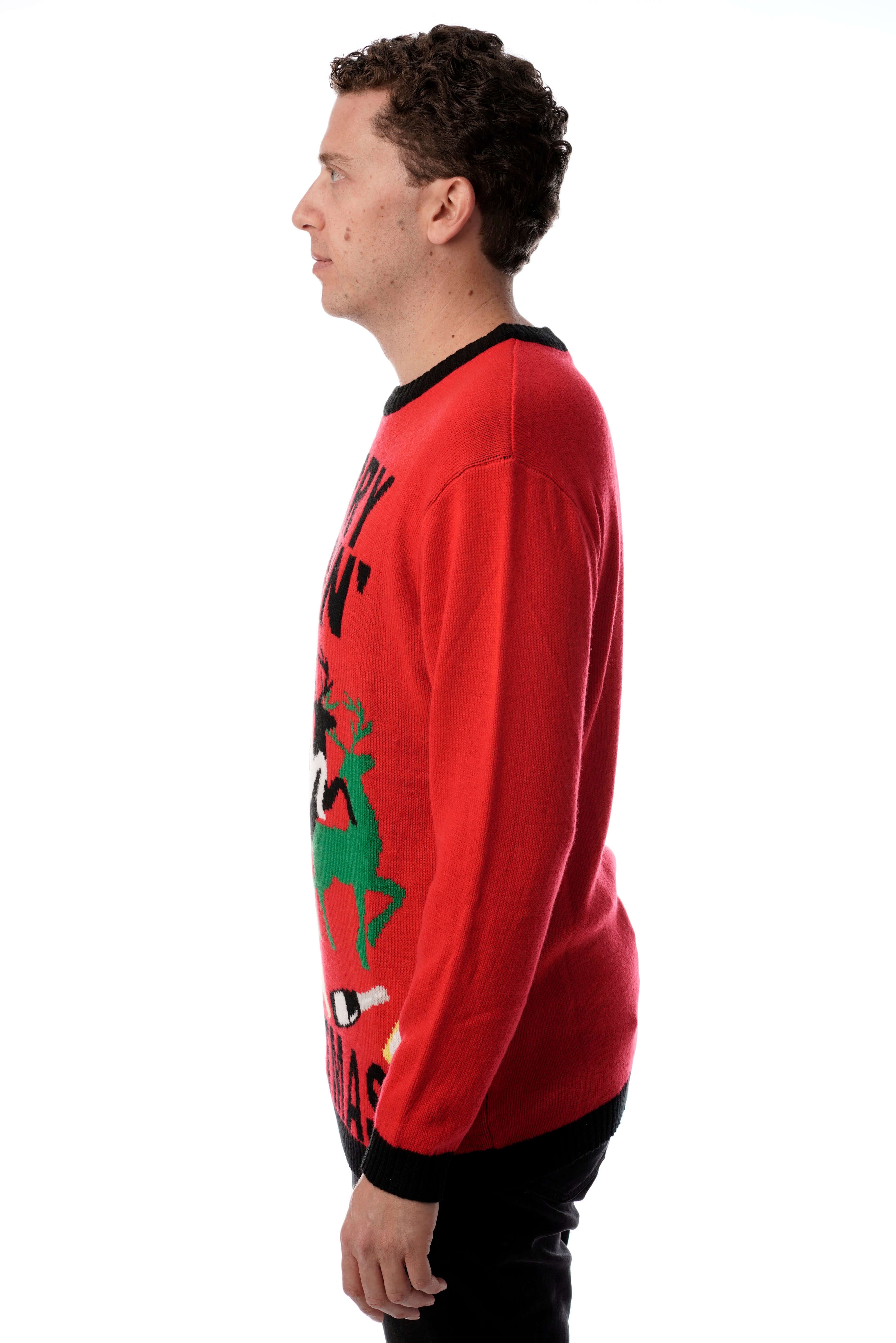 followme Mens Ugly Christmas Sweater 