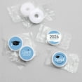thumbnail image 3 of Big Dot of Happiness 2026 Light Blue Graduation Party Round Candy Sticker Favors - Labels Fits Chocolate Candy (1 Sheet of 108), 3 of 5