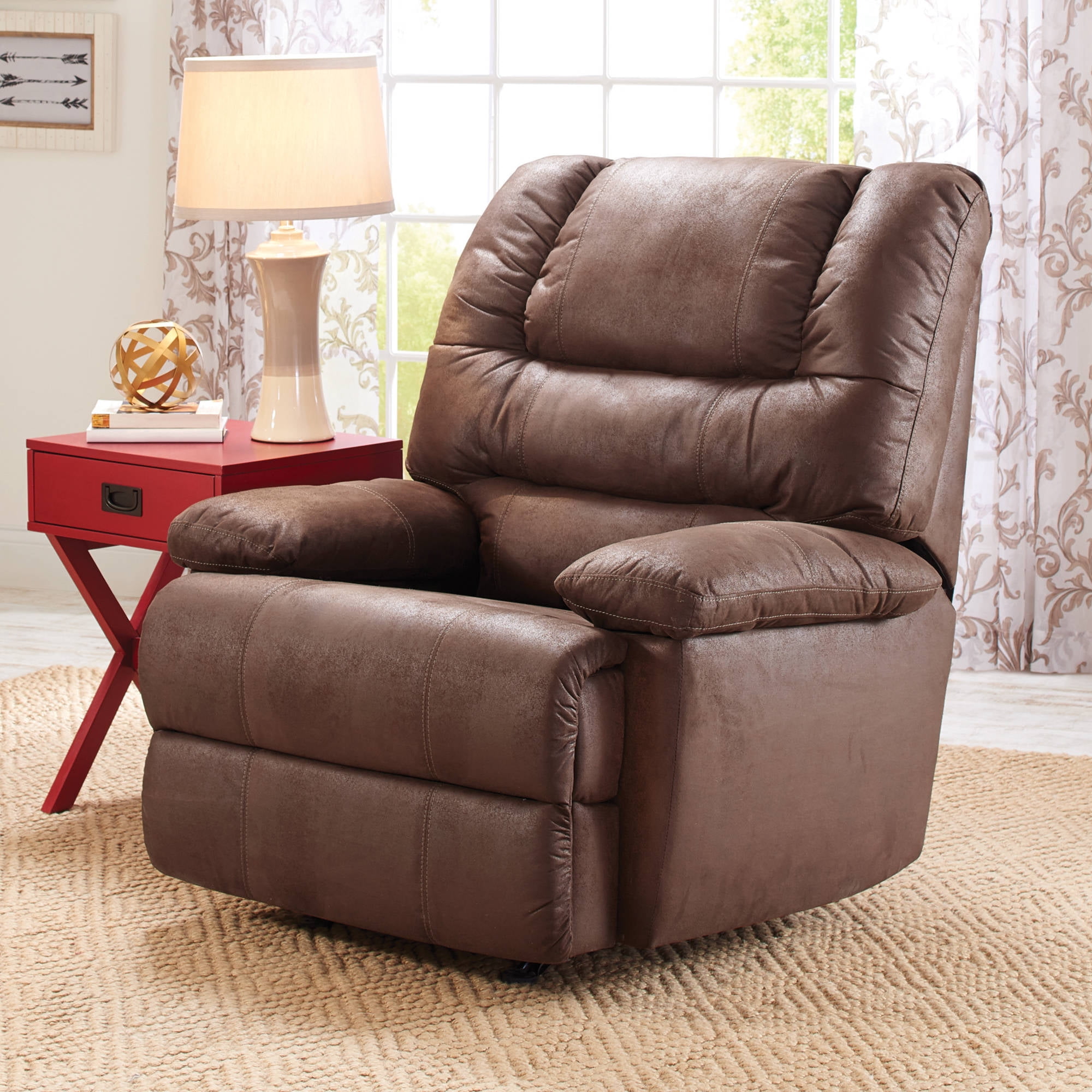 better homes and gardens deluxe recliner  walmart