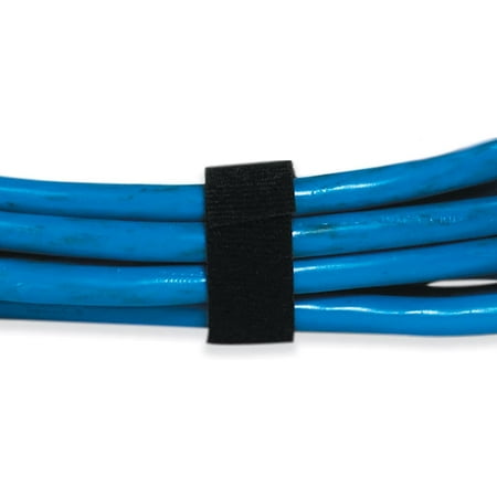 UPC: 0848109028460 | VELCRO Brand Velcro Self-Grip Straps 1 1/2 x 75 Black 1/Case VEL182