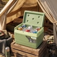 thumbnail image 4 of PINNACLE 4.5L Hard Insulated Picnic Cooler with Carry Handle, Dessert Green, 4 of 8