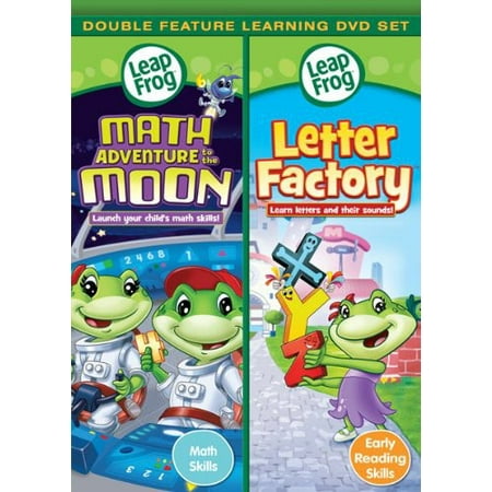- Leapfrog: Math Adventure To The Moon / Letter Factory (DVD)