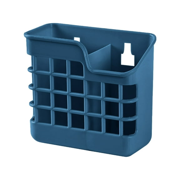 Pedty 1X Punching-Free Self-Adhesive Kitchen Drain Basket Breathable Chopsticks Cage,Utensils Chopsticks Basket for Washing Drying Or Storing Dishwasher Basket for Small Items