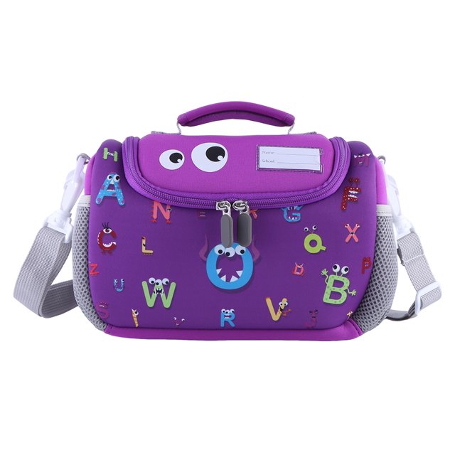 Almuerzo Bolso Portátil Con Correa Hombro Ajustable para Chicas Escolar Picnic