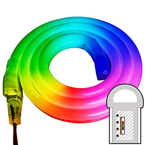 rgb color changing smd led neon rope light