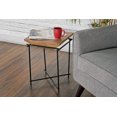 thumbnail image 1 of Table d'appoint Ludrilla en bois et fer de Primo International, 1 of 5