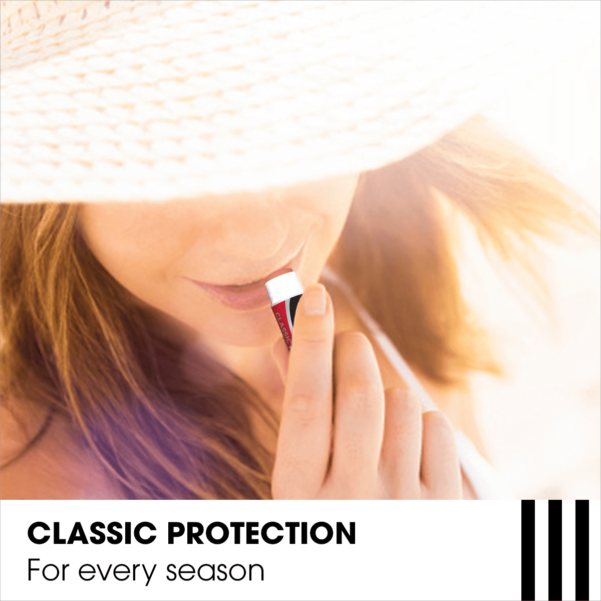Chap Stick Classic Variety Skin Protectant Sticks, 0.15 oz, 3 count