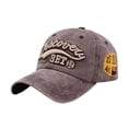 thumbnail image 1 of Gorra de béisbol moderna para otoño y verano, transpirable, estilo camionero, estilo hip hop, deportiva. Marrón 3ET, 1 of 9
