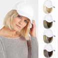 thumbnail image 1 of Adjustable Wig Cap with 14" Straight Bob Hairpiece for Women & Girls, Ash Blonde & Bleach Blonde Mix Synthetic Fiber Hair Accessory, 1 of 5