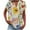 Beige, variant on Womens Summer Tops Trendy Going Out Tops College Casual Tshirts Shirts Oversized Graphic Plus Size Blouses Black