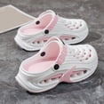 thumbnail image 6 of Bibifish Mens Womens Garden Clogs Tech Style Thick Sole Adjustable Heel Strap Slide Sandals Outdoor Beach Slippers, 6 of 8