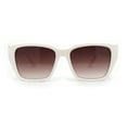 thumbnail image 2 of Womens Luxury Rhinestone Hinge Jewel Angular Butterfly Chic Sunglasses Ivory - Burgundy, 2 of 4