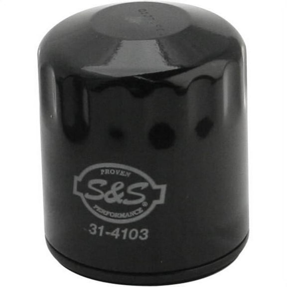 S&S Cycle 31-4103A Oil Filter - Black