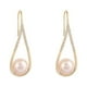 thumbnail image 2 of Xihbxyly Pendientes de Perla Dorada, Elegante Diseño de Gota para Orejas Sensibles, Joyería Hecha a Mano Única, Regalo Perfecto para Ocasiones Especiales, Accesorio de Moda para Mujer, Felicitaciones, 2 of 2