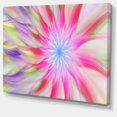 thumbnail image 2 of Danse des Fleurs Exotiques Roses - Impression sur Toile Florale, 2 of 4