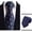 C, variant on Refined Texture Men's Classic Necktie One Pack, Made from Premium Silk Polyester Material with an Elaborate Woven Jacquard Stripe Pattern for a Confident Office Look