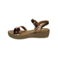 thumbnail image 3 of SANDALIA CASUAL LEON MUJER ORO ROSADO SINTETICO 3678 LEON  3678p, 3 of 4