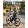thumbnail image 2 of YareYi EB5 350W Rated Electric Bike for Adults, 26" Tire ebike with Removable Battery, 40-Mile Range, 20 MPH, 7-Speed and Front Fork Suspension Electric Mountain Bike, Black, 2 of 8