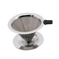 thumbnail image 1 of Filtre à Café Verseur 316 Acier Inoxydable Filtre à Café Amovible avec Support Réutilisable, 1 of 5
