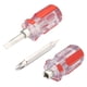 thumbnail image 1 of Juego de 2 destornilladores magnéticos con cabeza Phillips y cabeza plana, destornillador de bolsillo pequeño para reparaciones de bricolaje,, 1 of 5