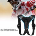 thumbnail image 4 of Action Camera Mount for Full Face Helmet, Lightweight Pc Material Adjustable Angle Motorcycle Helmet Chin Mount Strap, Reusable Shock Absorption Easy Installation for Go Pro Hero, 4 of 6
