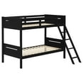 thumbnail image 5 of Newest Black Twin/Twin Bunk Bed with Built-in Ladder, 5 of 5