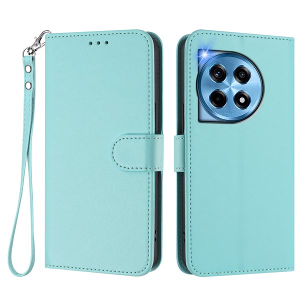 Funda Cartera GANGXUN para OnePlus 12 5G – Cierre Magnético, Protección RFID, Correa Desmontable, Compatible con Carga Inalámbrica