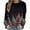 Multicolour, variant on Winter Saving! HVOBTTY Women's Pullover Sweatshir, Women's Christmas Bright Colorful Christmas Tree Round Neck Print Loose Sweatshirt Long Sleeve No-Cap Sweatshirt Top Multicolor, XXL
